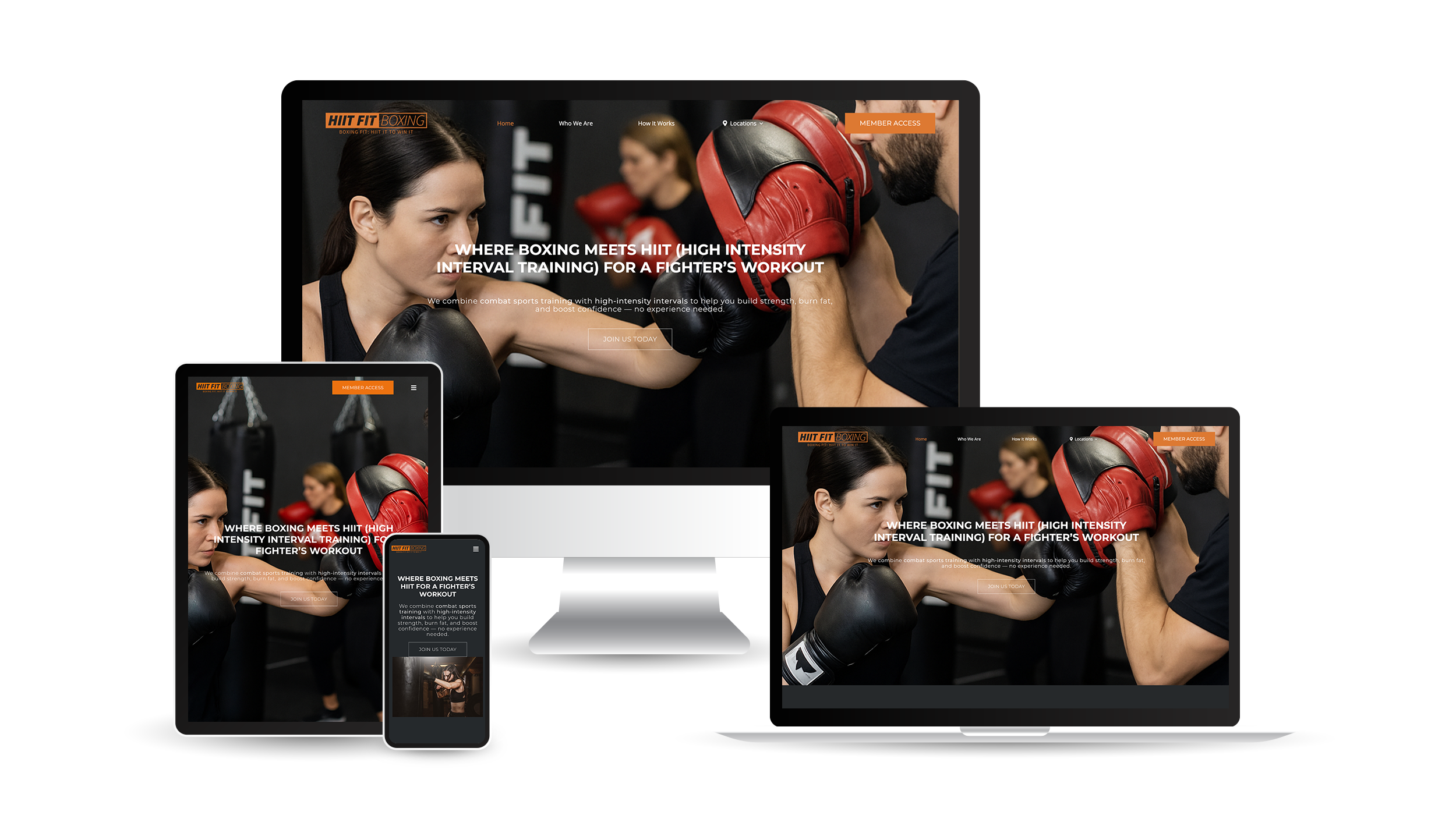 HiitFitBoxing Chicago Website Design SEO Company