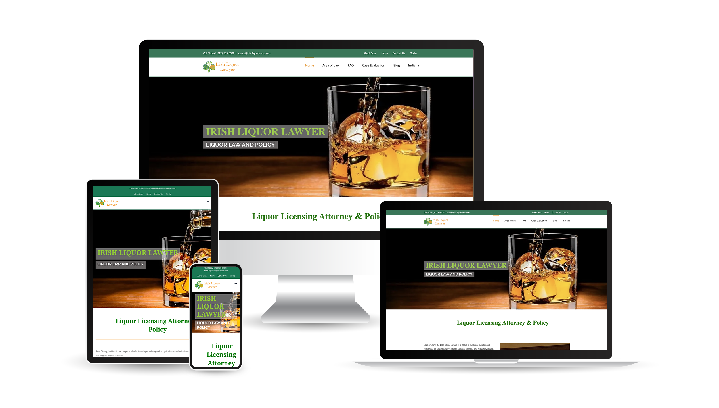 IrishLiquorLawyer IrishLiquorLawyer Chicago Website Design SEO Company