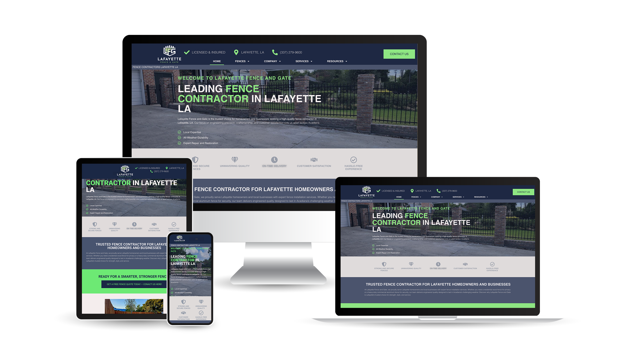 LafayetteFenceGate Chicago Website Design SEO Company