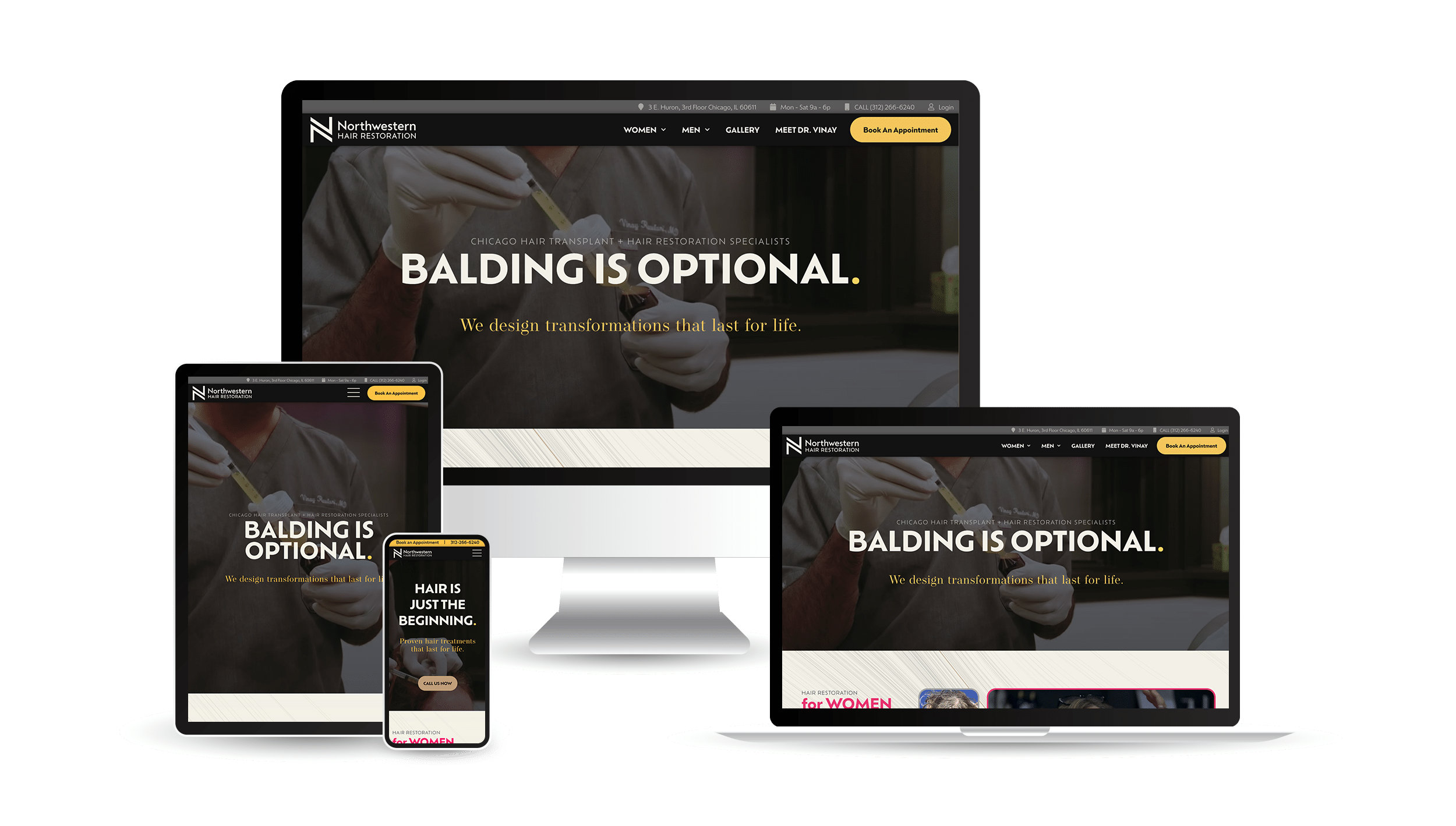 NorthWesternHair NorthWesternHair Chicago Website Design SEO Company