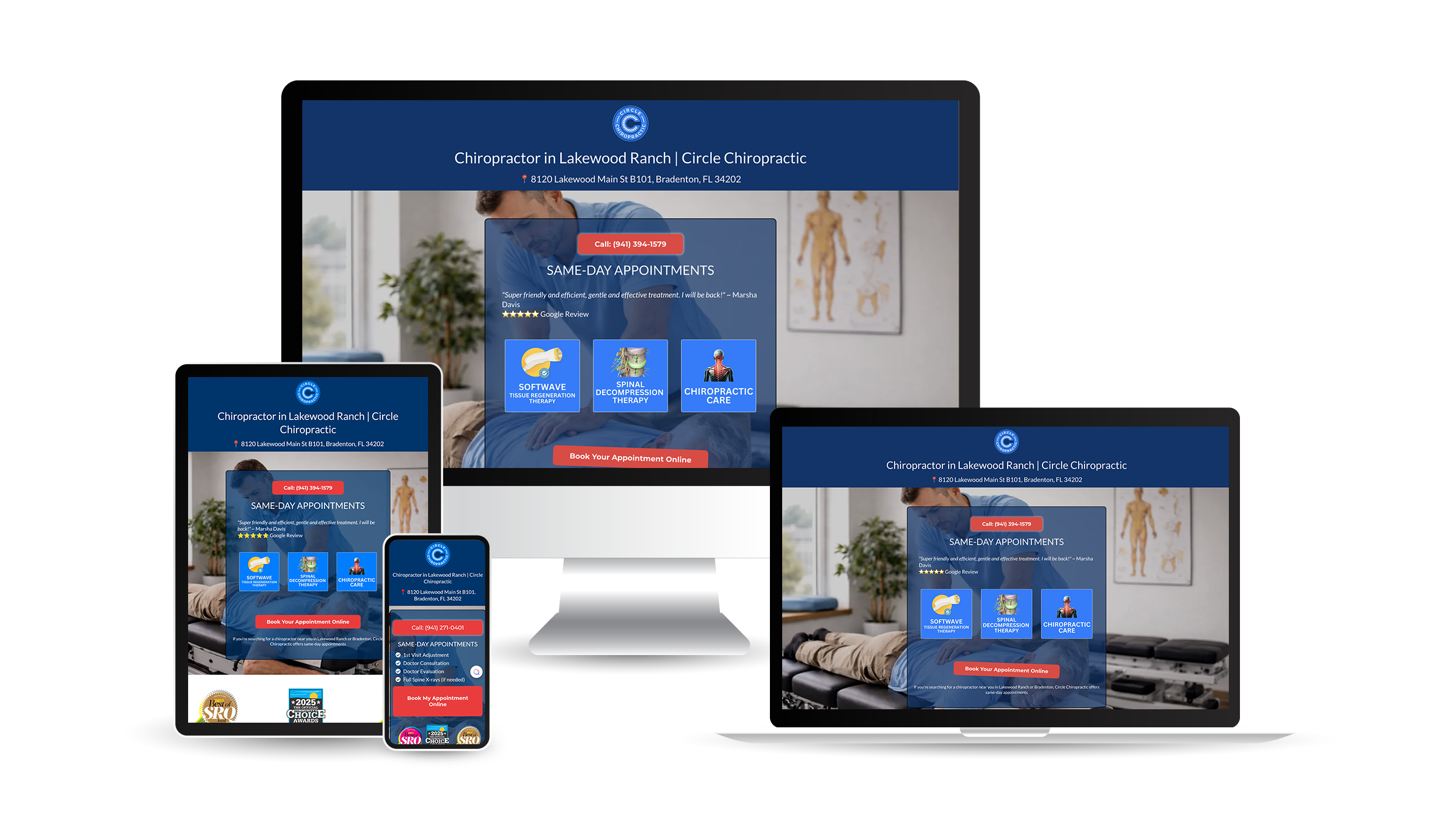 CircleLakeWood 1 Chicago Website Design SEO Company